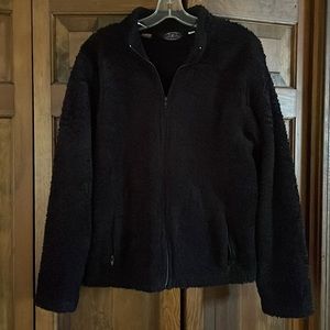 Black Diamond Faux Wool Jacket